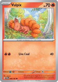 Vulpix 026/167 - Common-Kantocards