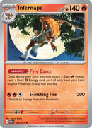 Infernape 033/167 - Rare - Holo-Kantocards
