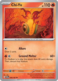 Chi-Yu 039/167 - Uncommon-Kantocards
