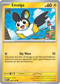 Emolga 069/167 - Common-Kantocards