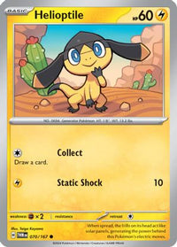 Helioptile 070/167 - Common-Kantocards