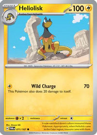 Heliolisk 071/167 - Common-Kantocards