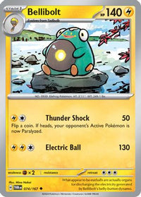 Bellibolt 074/167 - Uncommon-Kantocards