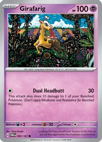 Girafarig 083/167 - Common-Kantocards