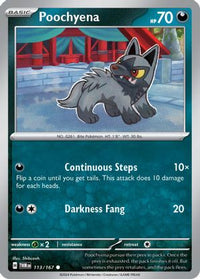 Poochyena 113/167 - Common-Kantocards