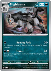Mightyena 114/167 - Uncommon-Kantocards