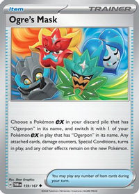 Ogre's Mask 159/167 - Uncommon-Kantocards