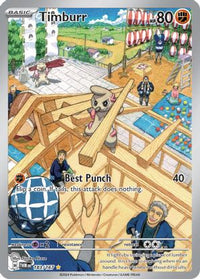 Timburr - 183/167 Illustration Rare-Kantocards