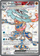 Greninja ex - 198/167 Ultra Rare-Kantocards