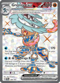 Greninja ex - 198/167 Ultra Rare-Kantocards