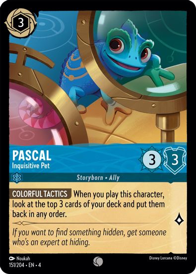 Pascal - Inquisitive Pet 151/204 - Common - Cold Foil-Kantocards