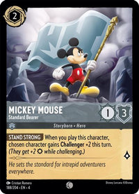 Mickey Mouse - Standard Bearer 188/204 - Common - Cold Foil-Kantocards