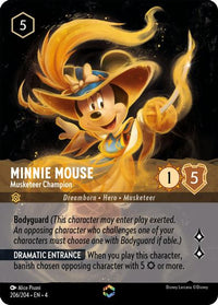 Minnie Mouse - Musketeer Champion (Enchanted) 206/204-Kantocards
