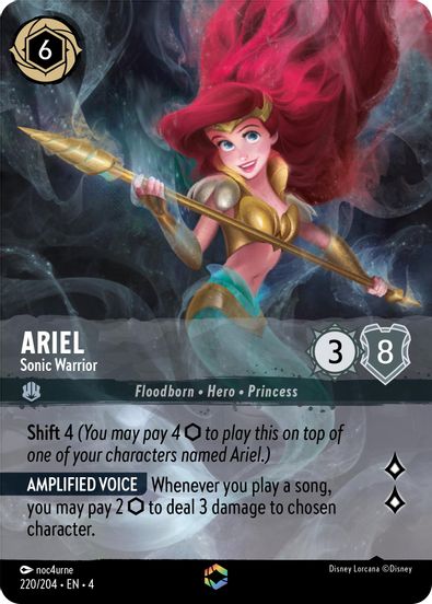 Ariel - Sonic Warrior (Enchanted)  220/204