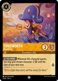 Cogsworth - Majordomo 5/204 - Common - Cold Foil-Kantocards