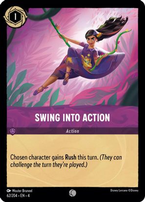 Swing into Action 62/204 - Common - Cold Foil-Kantocards