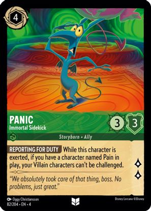 Panic - Immortal Sidekick  82/204 - Uncommon