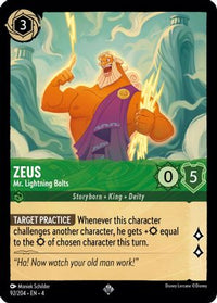 Zeus - Mr. Lightning Bolts 92/204 - Super Rare - Cold Foil-Kantocards