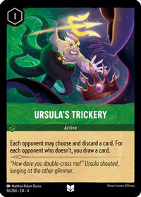 Ursula's Trickery 96/204 - Uncommon - Cold Foil-Kantocards