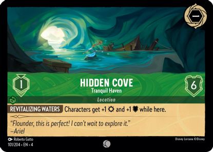 Hidden Cove - Tranquil Haven  101/204 - Common - Cold Foil