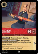 Fa Zhou - Mulan's Father 105/204 - Common - Cold Foil-Kantocards