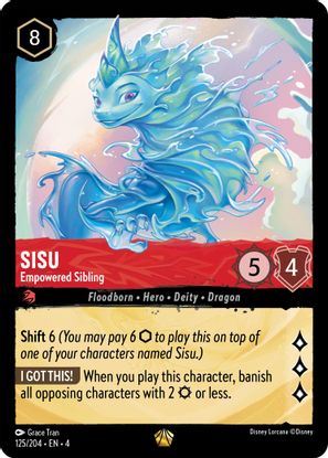 Sisu - Empowered Sibling 125/204 - Legendary - Cold Foil-Kantocards