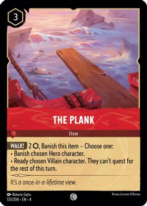 The Plank 133/204 - Common - Cold Foil-Kantocards