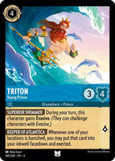 Triton - Young Prince 160/204 - Uncommon - Cold Foil-Kantocards