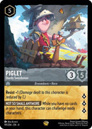 Piglet - Sturdy Swordsman 191/204 - Legendary-Kantocards