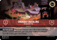 Snuggly Duckling - Disreputable Pub (Enchanted) 216/204-Kantocards