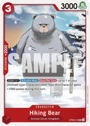 Hiking Bear OP08-010 Uncommon-Kantocards
