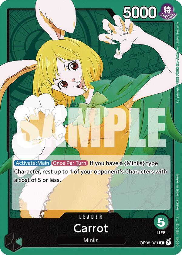 Carrot OP08-021 Leader-Kantocards