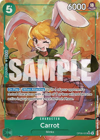 Carrot OP08-023 - Super Parallel - Super Rare-Kantocards