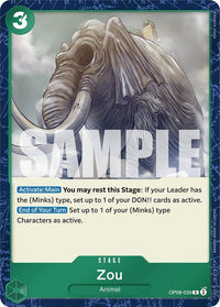 Zou OP08-039 Rare-Kantocards