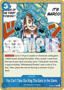 You Can't Take Our King This Early in the Game. OP08-054 Common-Kantocards