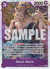 Black Maria OP08-074 Super Rare-Kantocards