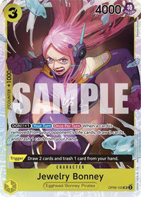 Jewelry Bonney OP08-105 Super Rare-Kantocards