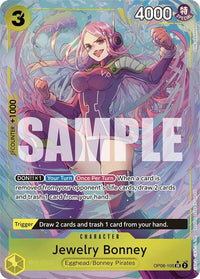 Jewelry Bonney OP08-105 - Super Parallel - Super Rare-Kantocards
