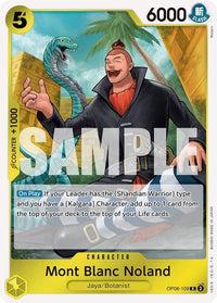 Mont Blanc Noland OP08-109 Rare-Kantocards