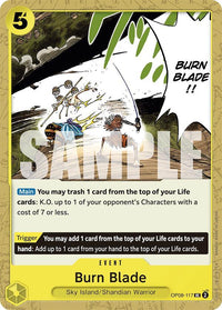 Burn Blade OP08-117 Uncommon-Kantocards