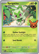 Sprigatito 012/193 - Common - Trick or Trade 2024-Kantocards