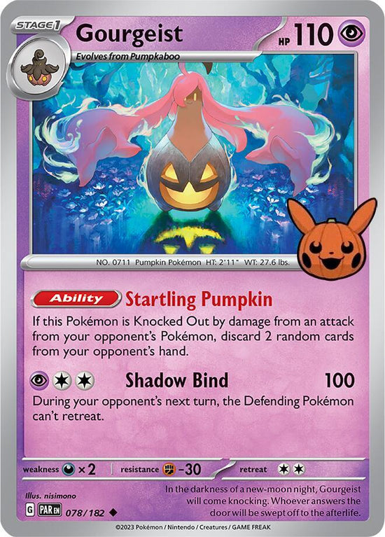 Gourgeist  078/182 - Uncommon - Trick or Trade 2024