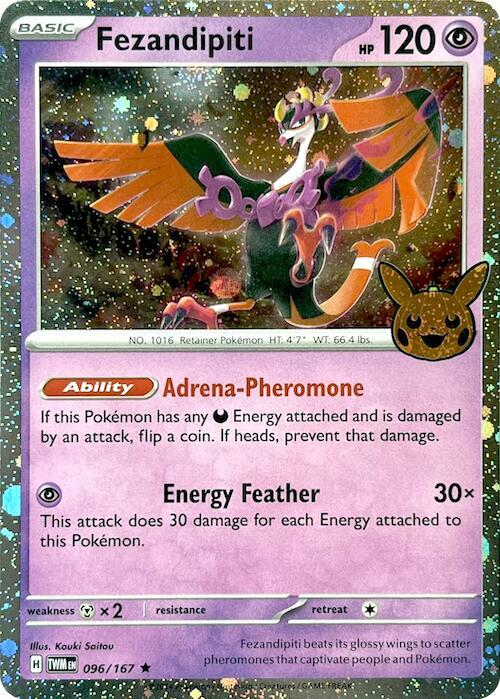 Fezandipiti 096/167 - Holo Rare - Trick or Trade 2024
