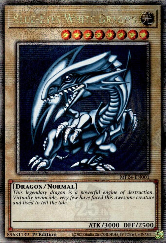 Blue-Eyes White Dragon  MP24-EN001 - (QCSR)