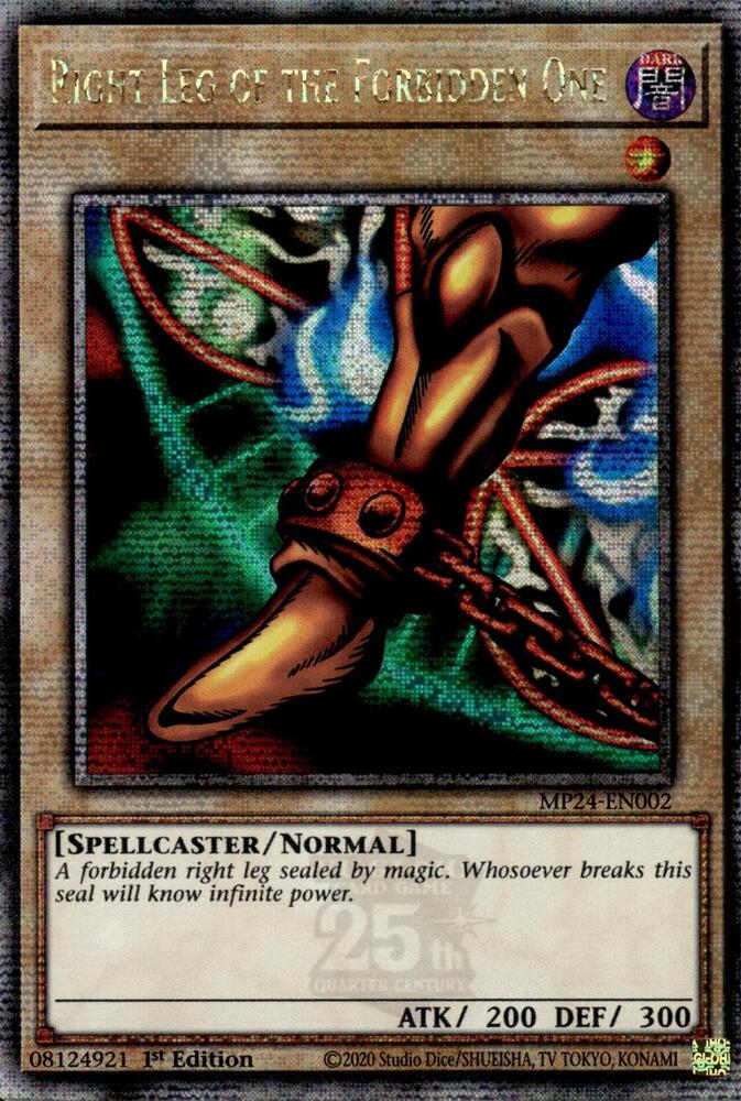 Right Leg of the Forbidden One  MP24-EN002 - (QCSR)