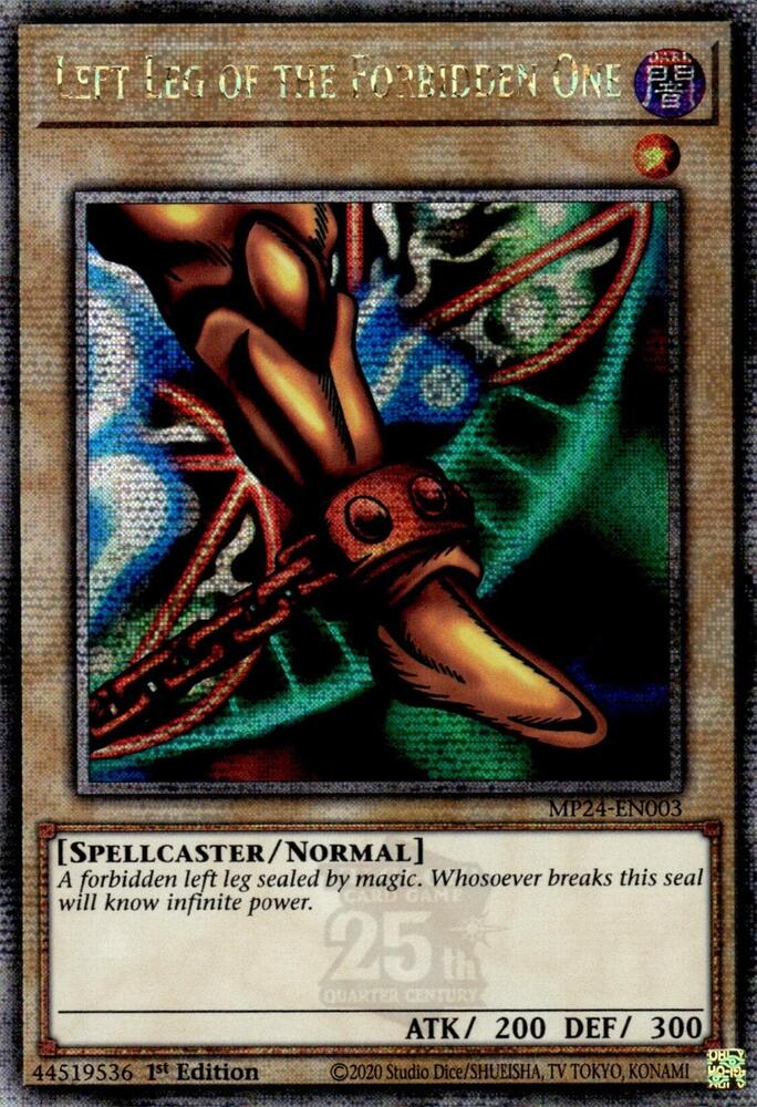 Left Leg of the Forbidden One  MP24-EN003 - (QCSR)