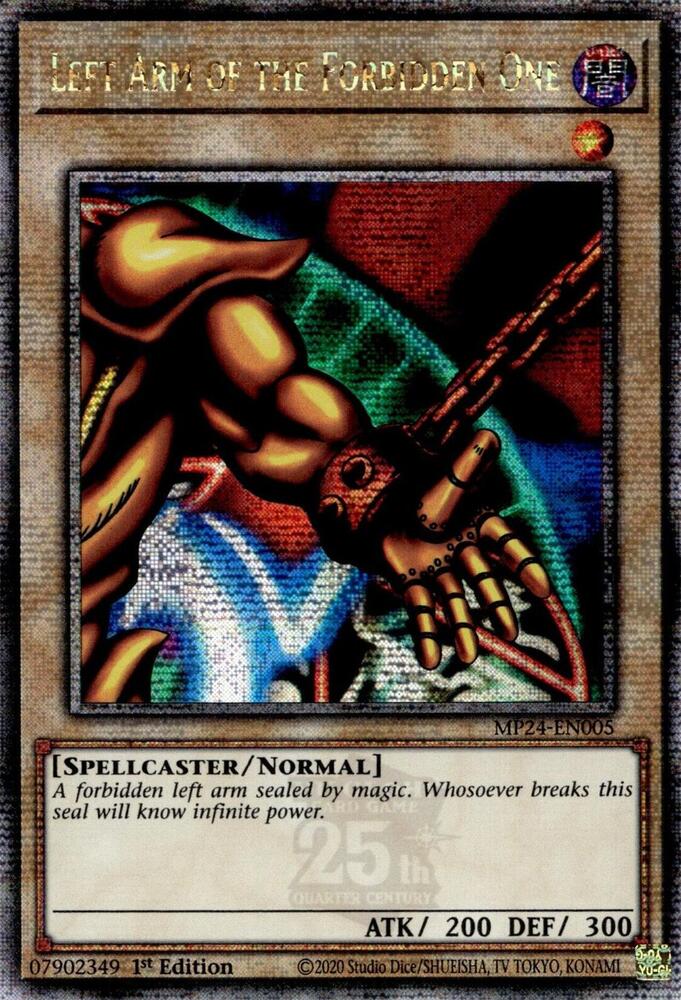 Left Arm of the Forbidden One  MP24-EN005 - (QCSR)