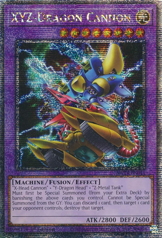 XYZ-Dragon Cannon  (alternate artwork) MP24-EN011 - (QCSR)