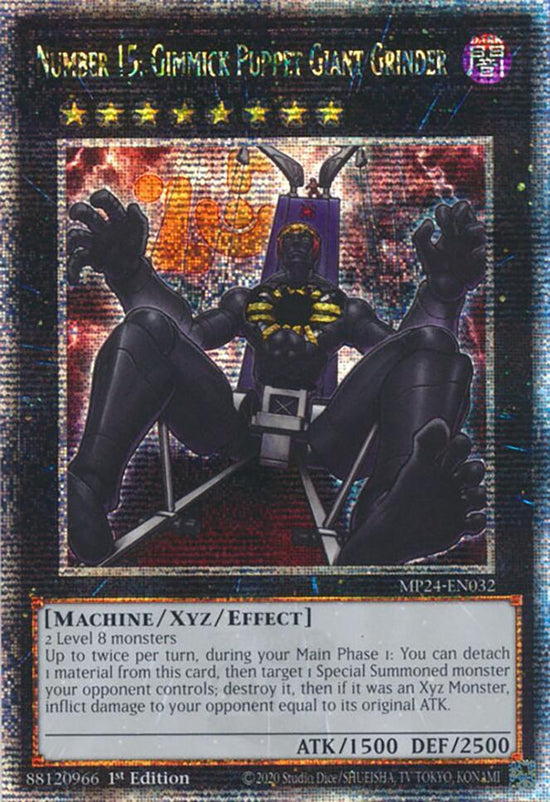 Number 15: Gimmick Puppet Giant Grinder  MP24-EN032 - (QCSR)