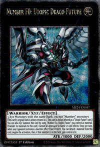 Number F0: Utopic Draco Future MP24-EN037 - (QCSR)-Kantocards